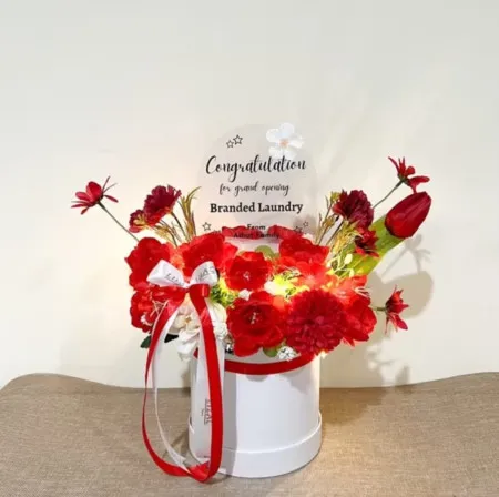 Bloom Box Akrilik Ucapan Grand Opening Pidie